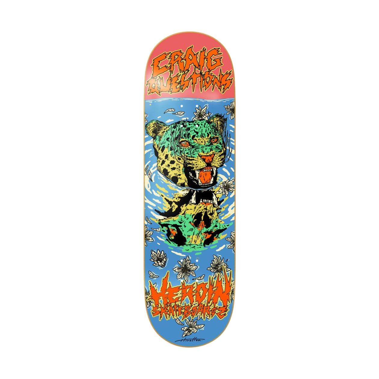 Heroin CQ Dead Reflections 9.0" Deck - Venue Skateboards