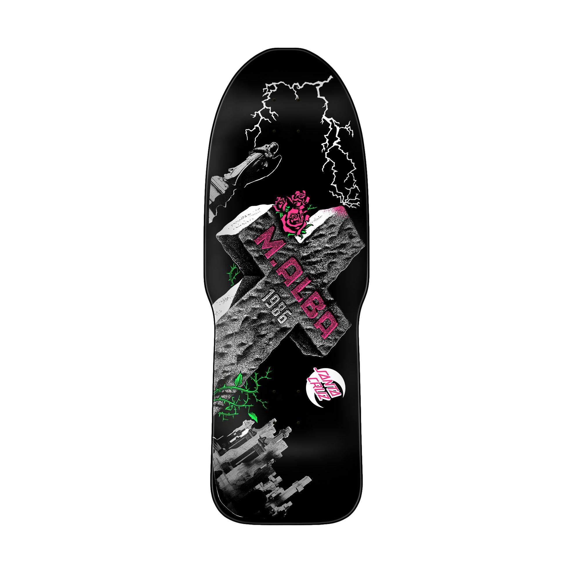 Santa Cruz Malba Tombstone Reissue Deck 10.24" - Venue Skateboards