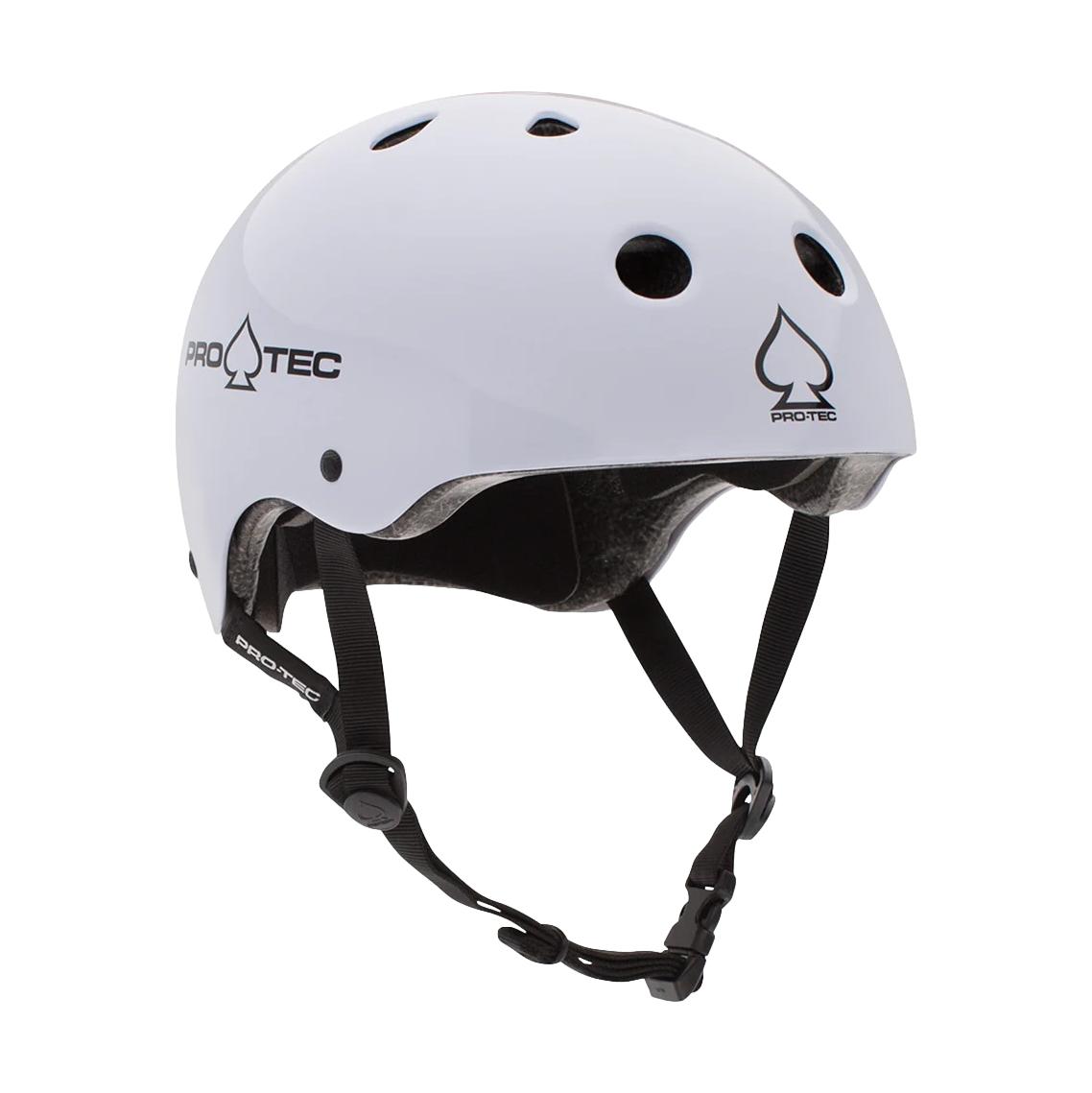 Protec CPSC Certified Helmet Gloss White - Venue Skateboards