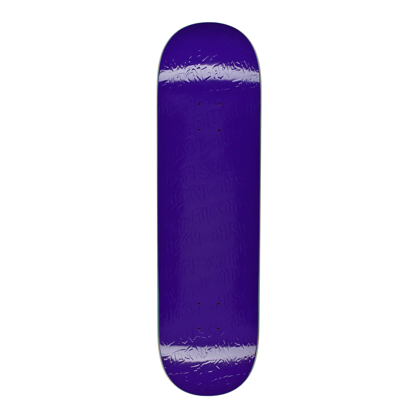 FA Stamp Embossed Deck 8.38 Purple - Venue Skateboards