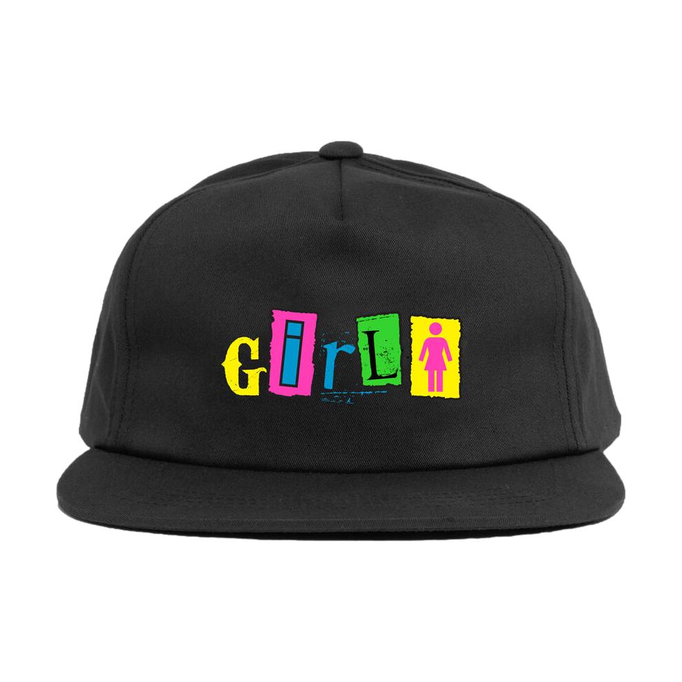 Girl Out to Lunch 5 Pael Hat Black - Venue Skateboards