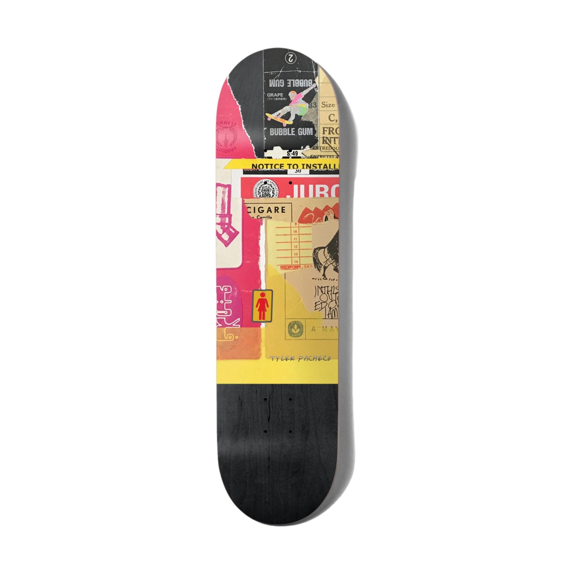 Girl Pacheco Cut & Paste 8.375" Deck - Venue Skateboards