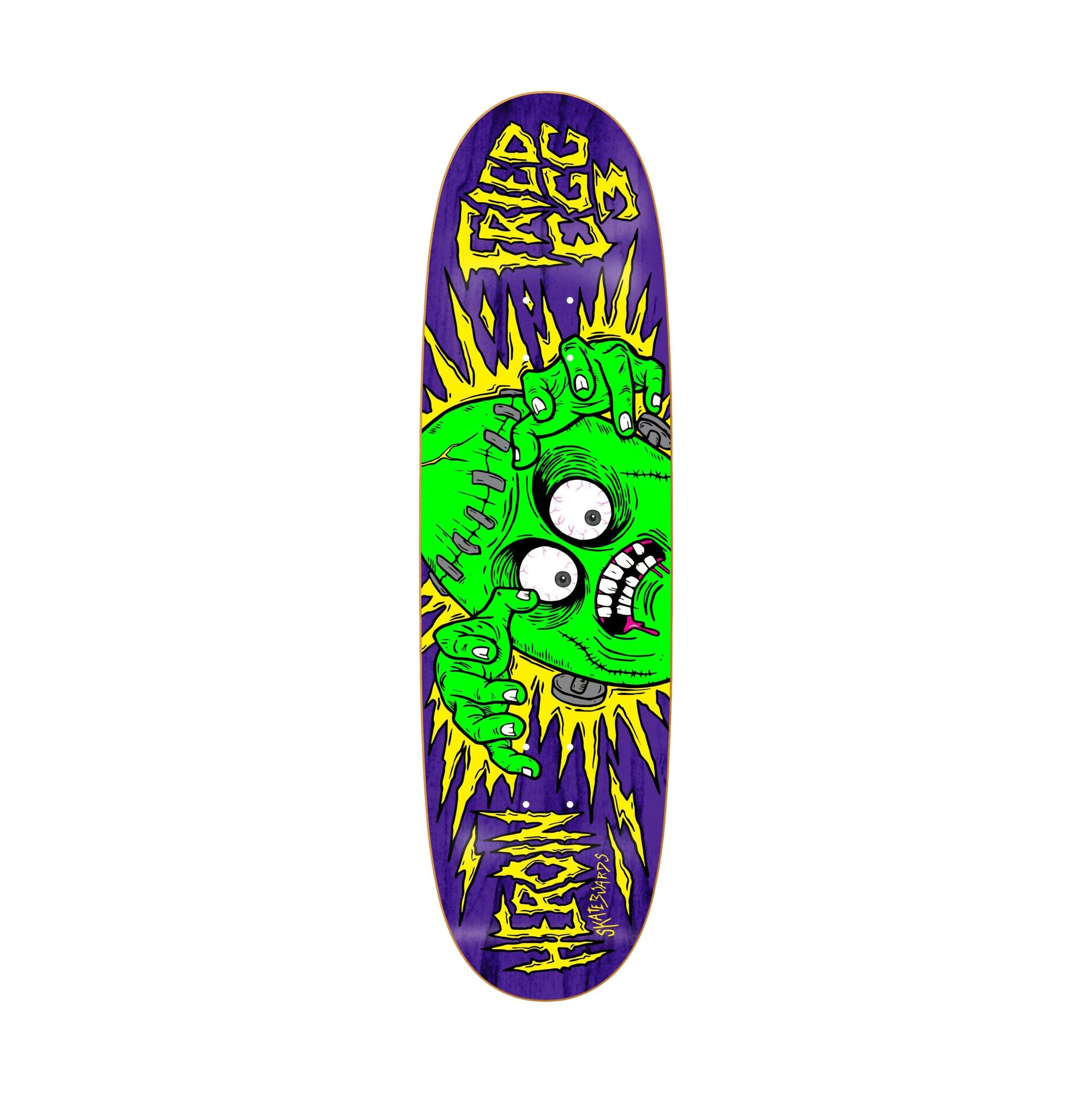 Heroin Fried Egg 3 8.9" Deck - Venue Skateboards