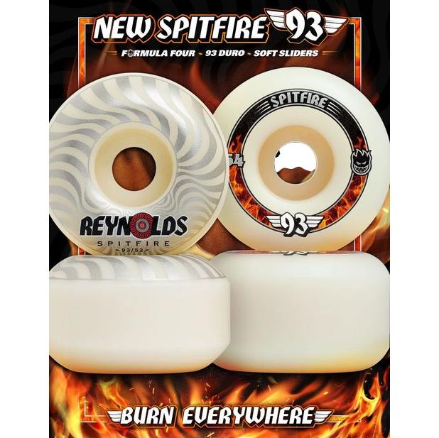 SF F4 93 Radials Natural 54mm - Venue Skateboards