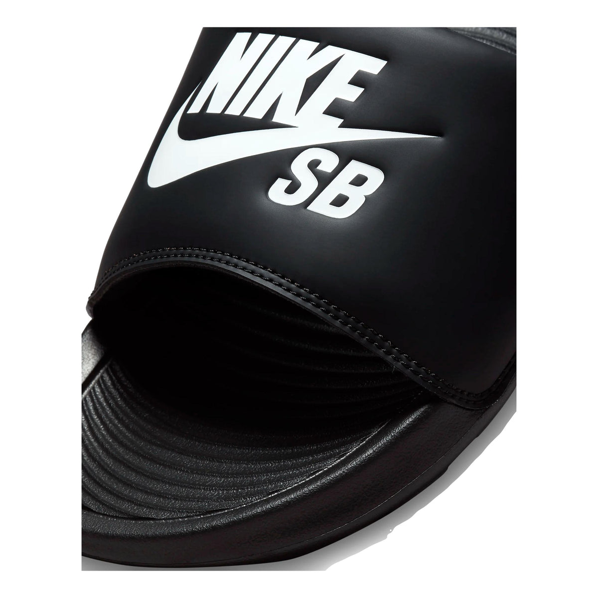 Nike SB Victori One Slide Blk/Wht - Venue Skateboards