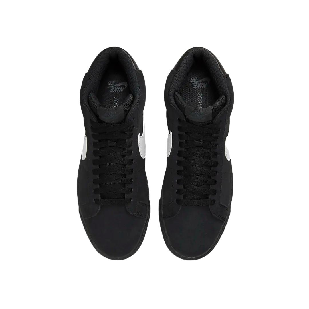 Nike SB Blazer Mid Black/White/Black Black - Venue Skateboards
