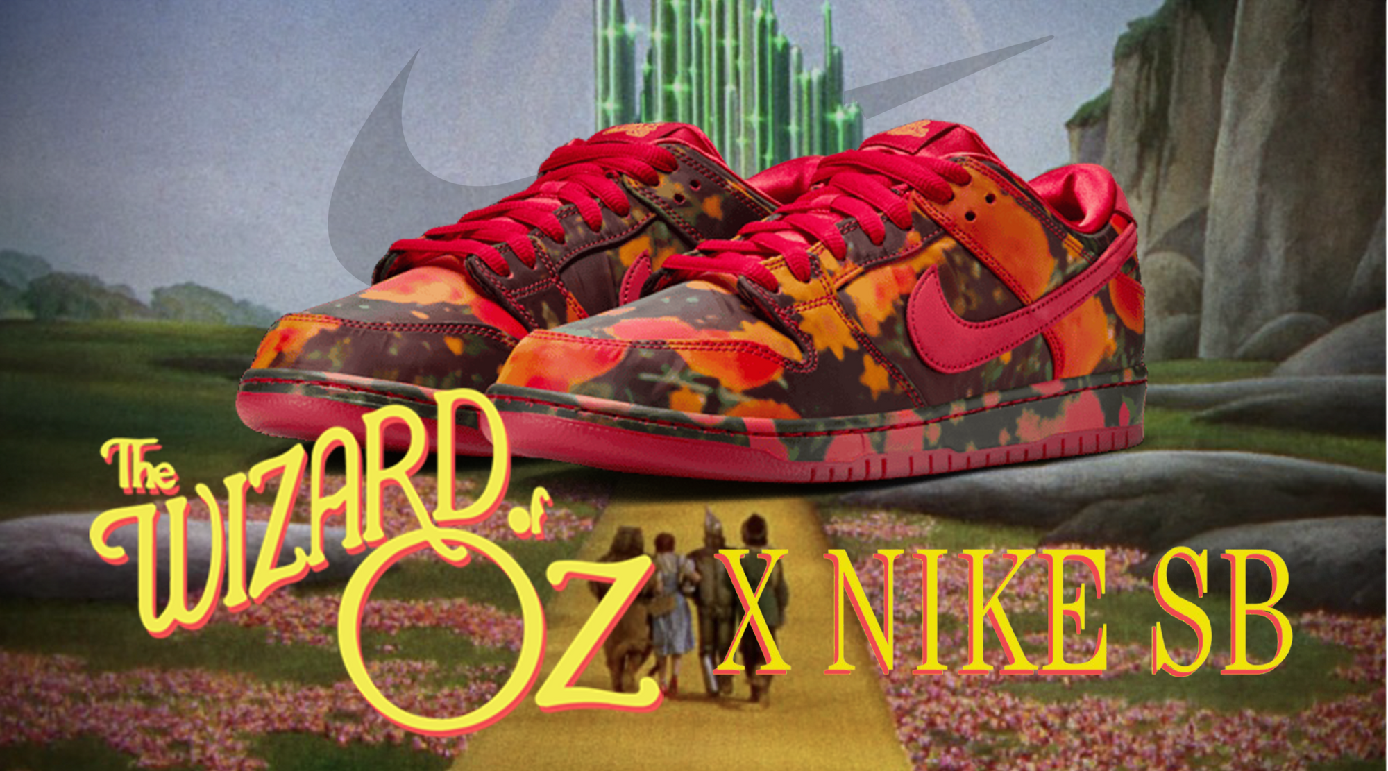 NIKE SB WIZARD OF OZ DUNK LOW - RAFFLE INFORMATION