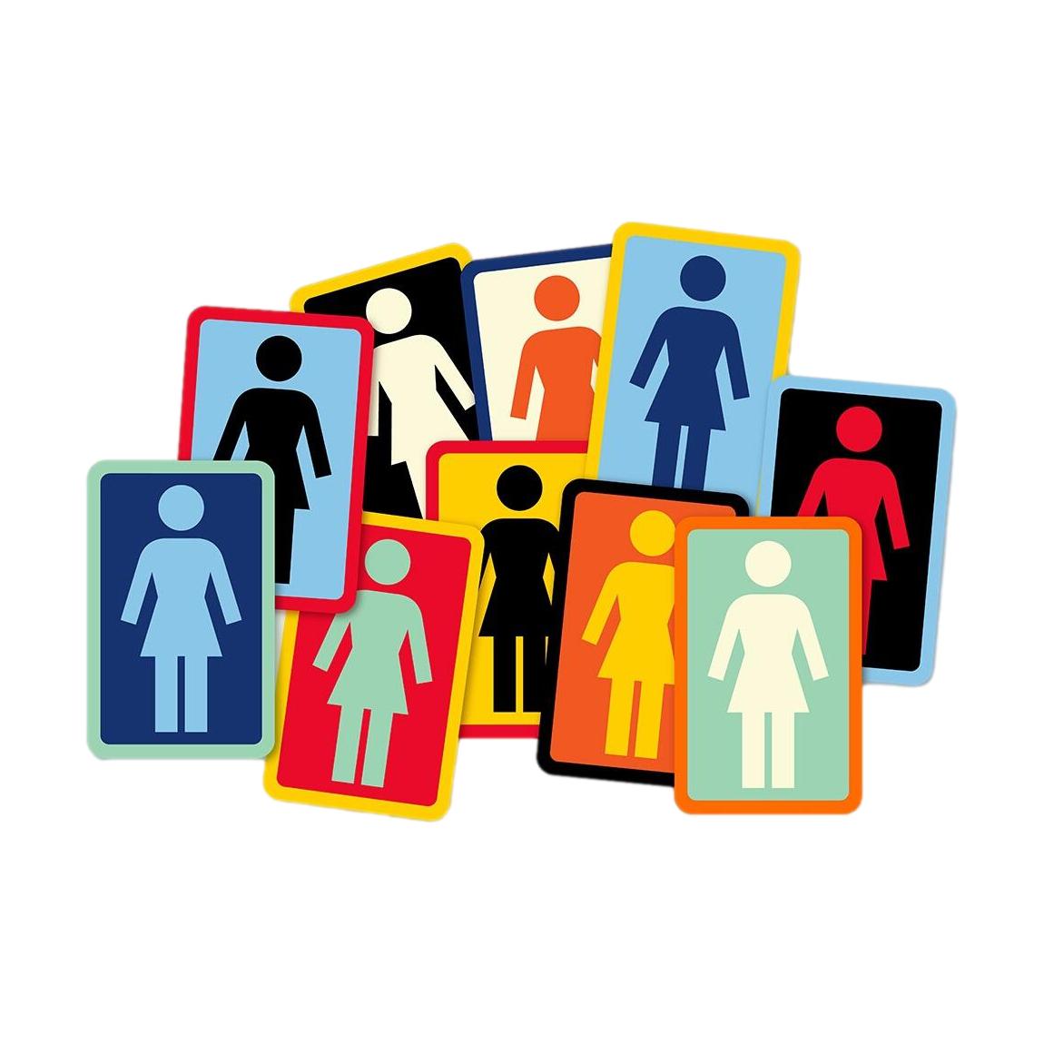 Girl OG Decal Sticker 6"- Venue Skateboards