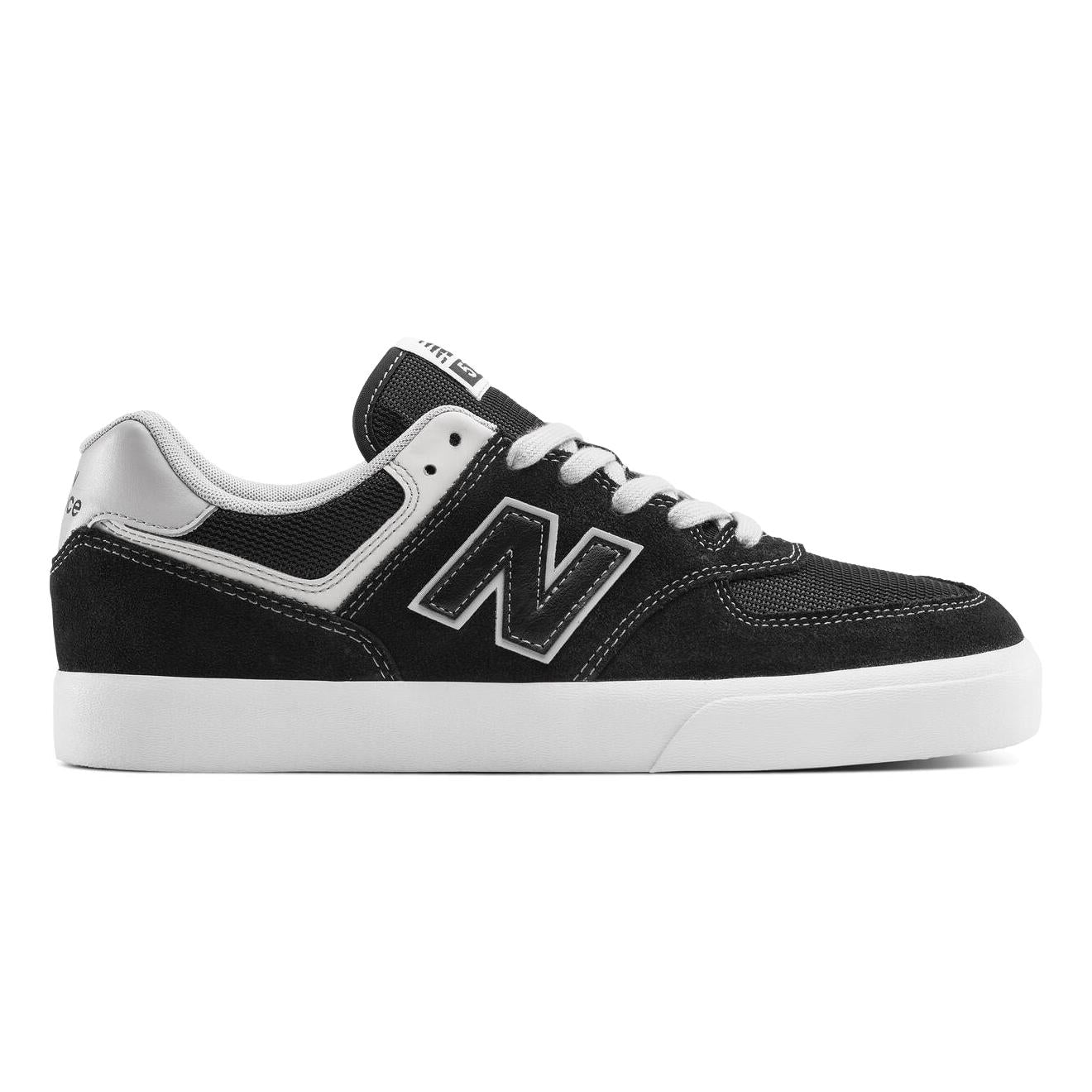 New Balance 574  Vulc Black w/Grey - Venue Skateboards