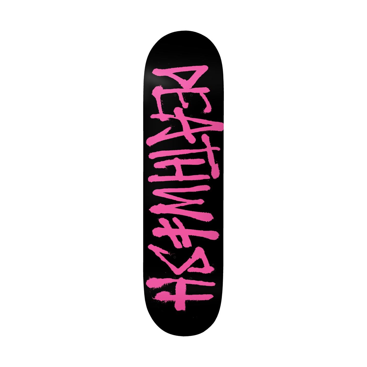 Deathwish Deathspray Black/Pink 8.75" Deck  Venue Skateboards
