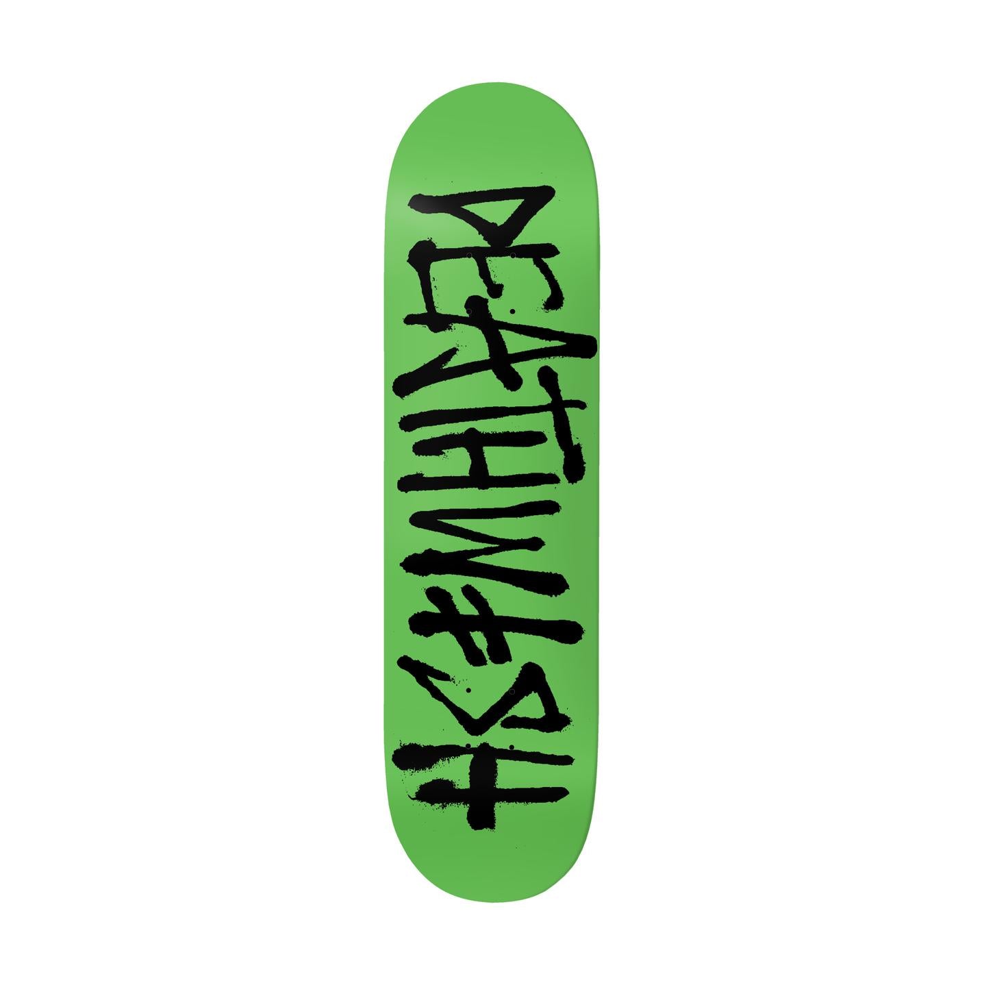 Deathwish Deathspray Green/Black 8.475" Deck - Venue Skateboards