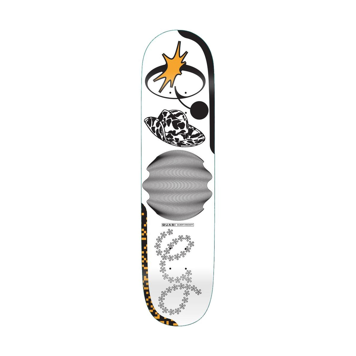 Quasi Crockett Bellyachin 8.25" Deck - Venue Skateboards