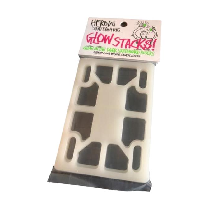 Heroin Glow 1/8" Riser Pads - Venue Skateboards