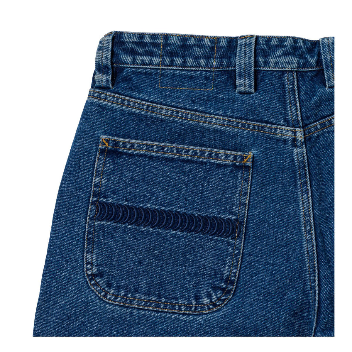 Spitfire Bighead Fill Denim Shorts Medium Stone Wash - Venue Skateboards