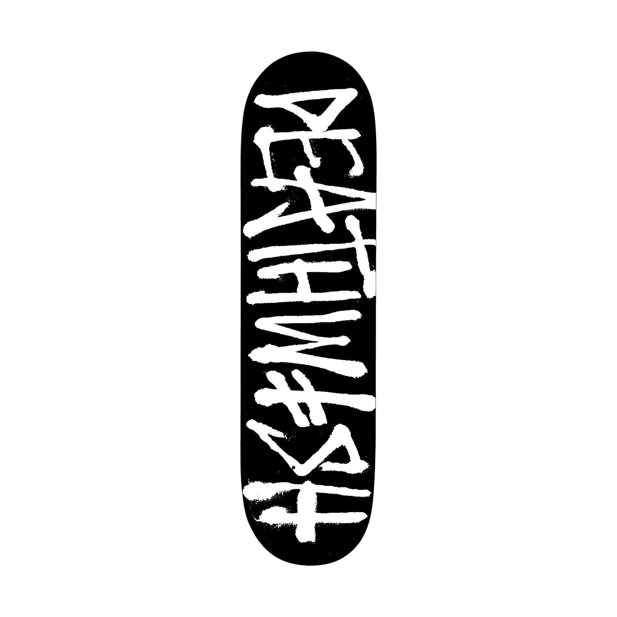 Deathwish Deathspray Black/White 8.38" Deck - Venue Skateboards