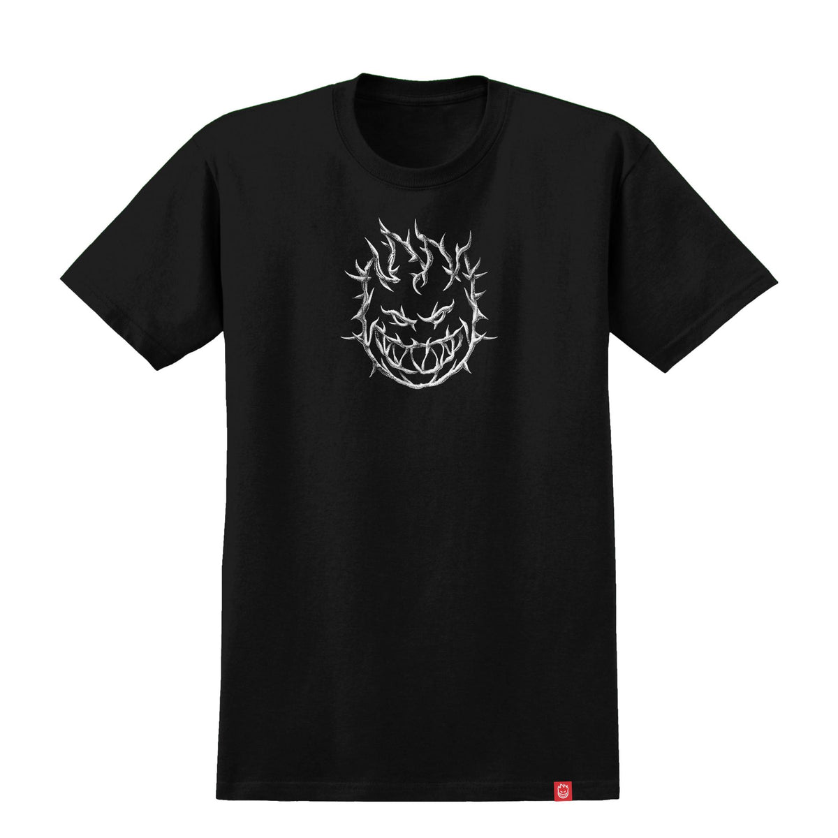 Spitfire Bighead Thorn Tee Black - Venue Skateboards
