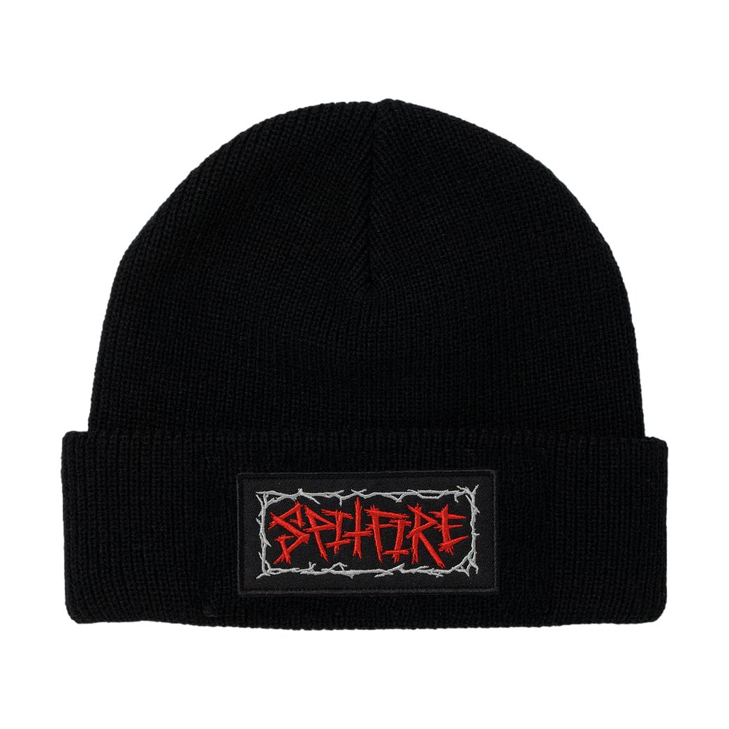 Spitfire Gasmask Script Beanie Black - Venue Skateboards