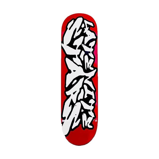 Late Nite Stars Red Dipped 8.25" Deck - Venue Skateboards