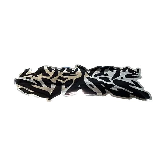 Late Nite Stars Chrome Board Sticker - Venue Skateboards