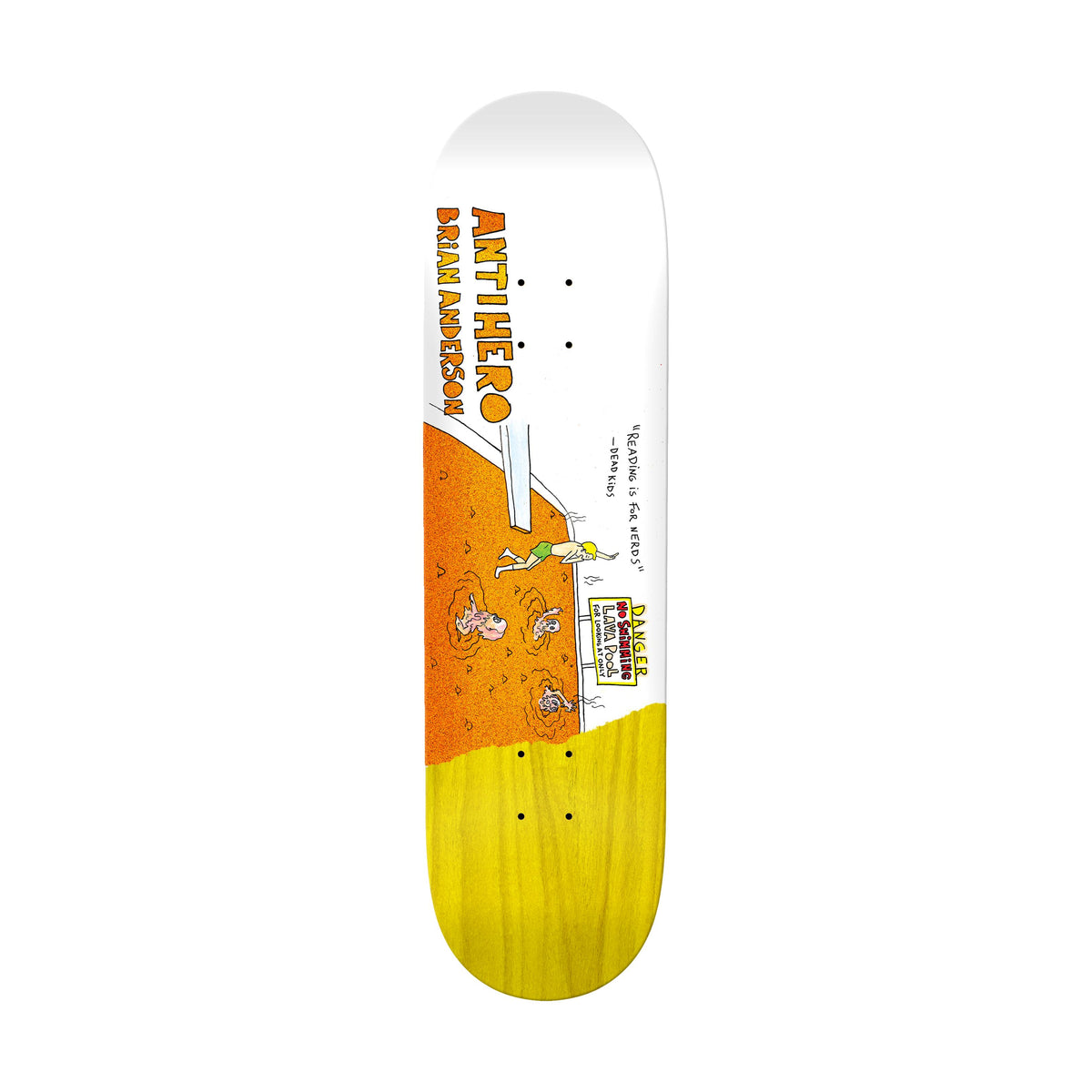Anti Hero BA Porous RD3 8.75" Deck - Venue Skateboards