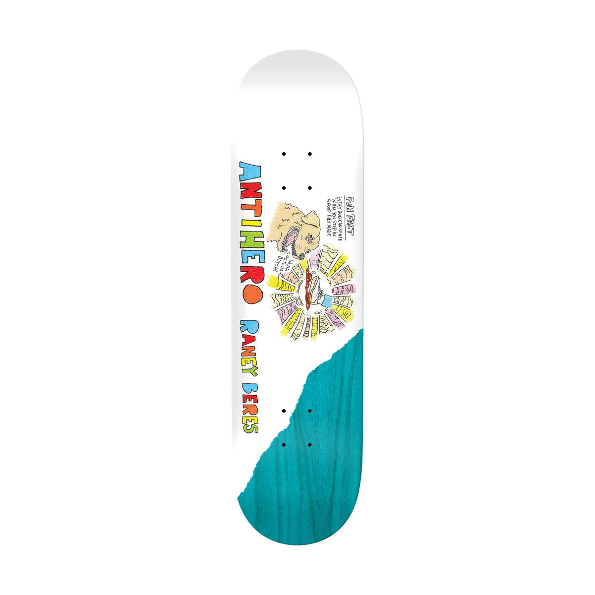 Anti Hero Raney Porous RD3 8.5" Deck - Venue Skateboards