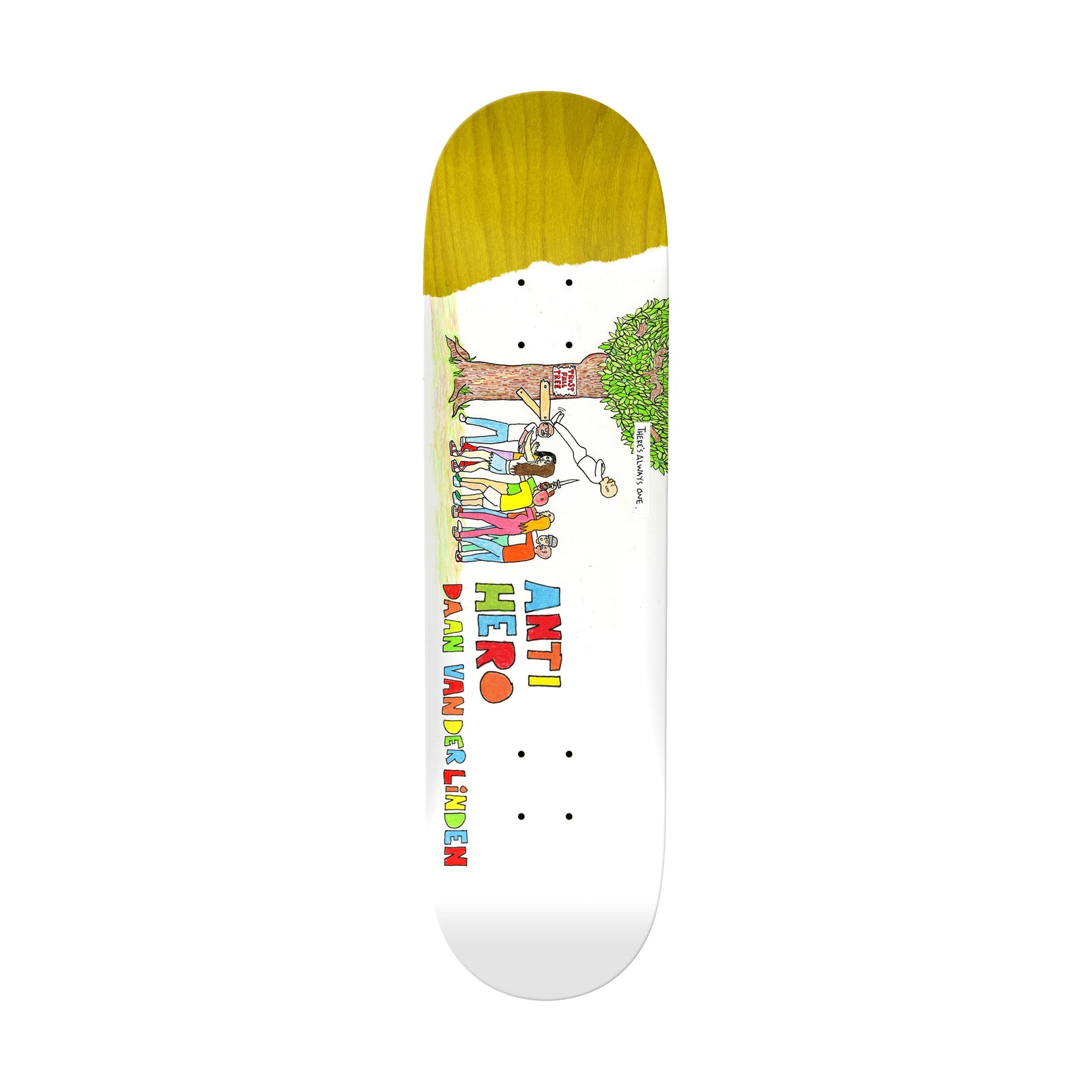 Anti Hero Daan Porous RD3 8.25" Deck - Venue Skateboards