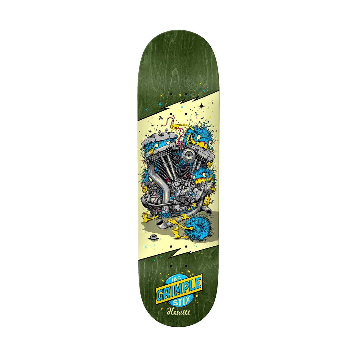 Anti Hero Hewitt Grimple Stix Revs 8.75" Deck - Venue Skateboards