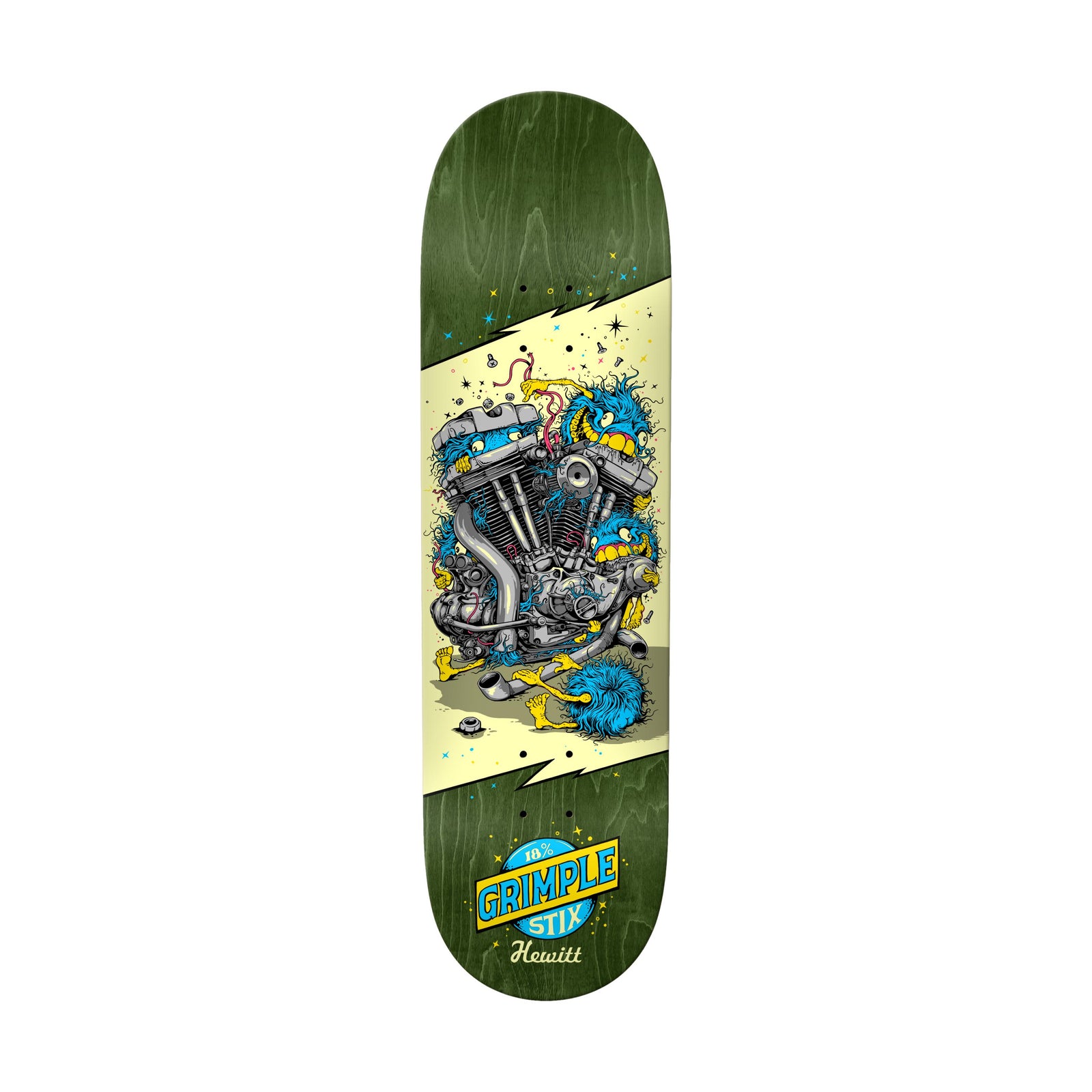 Anti Hero Hewitt Grimple Stix Revs 8.75" Deck - Venue Skateboards