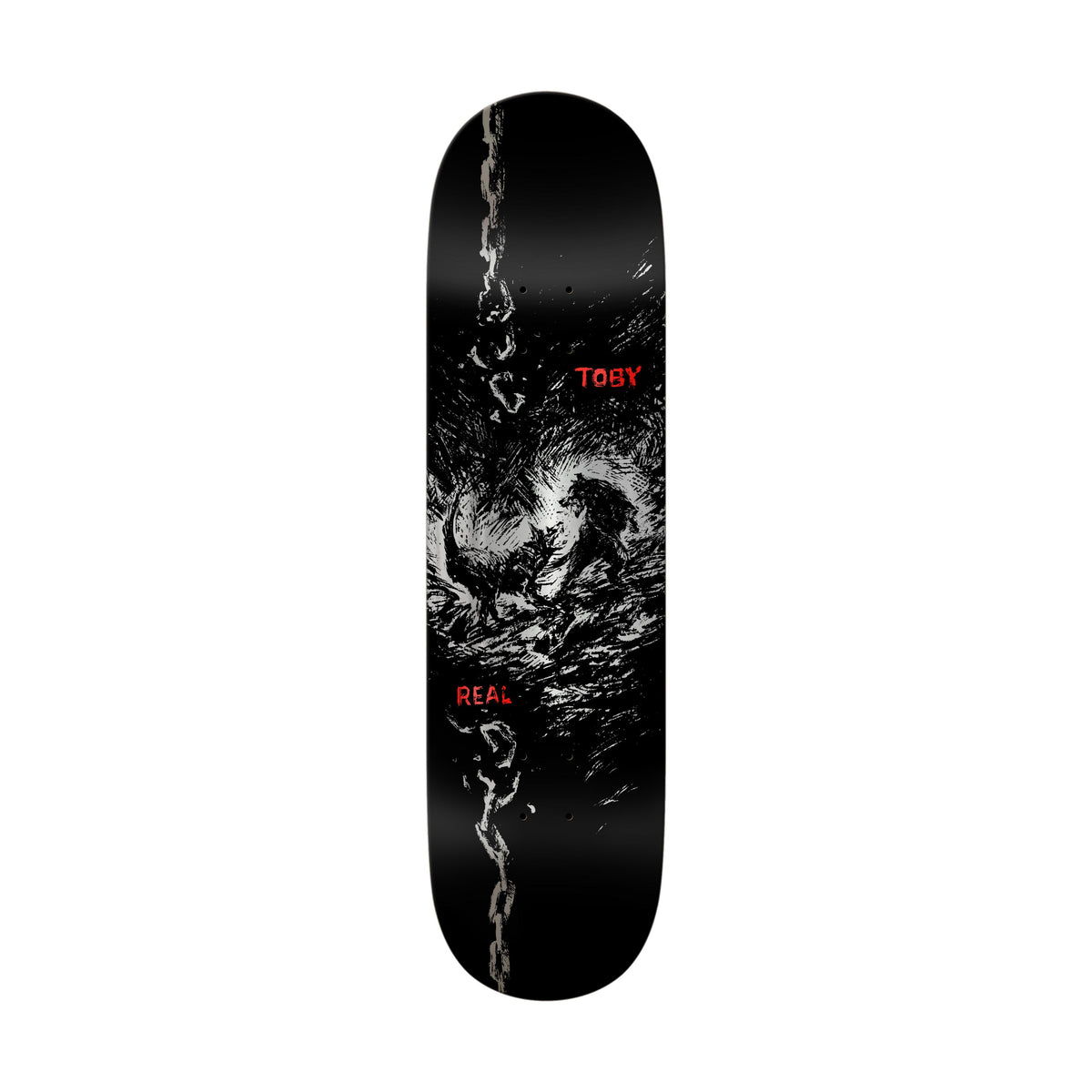 Real Toby Dog Bite 8.25" Full SE Deck - Venue Skateboards