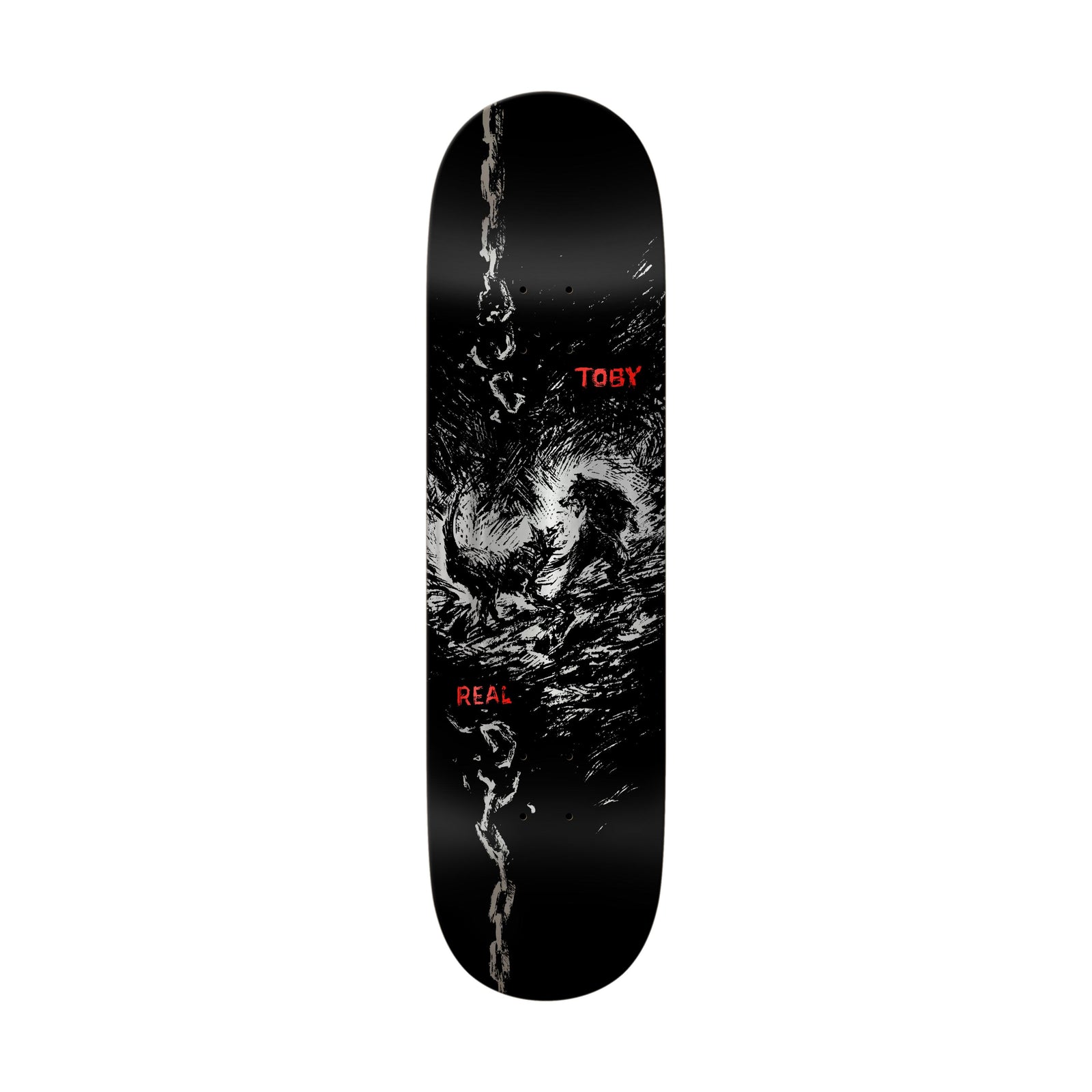 Real Toby Dog Bite 8.25" Full SE Deck - Venue Skateboards