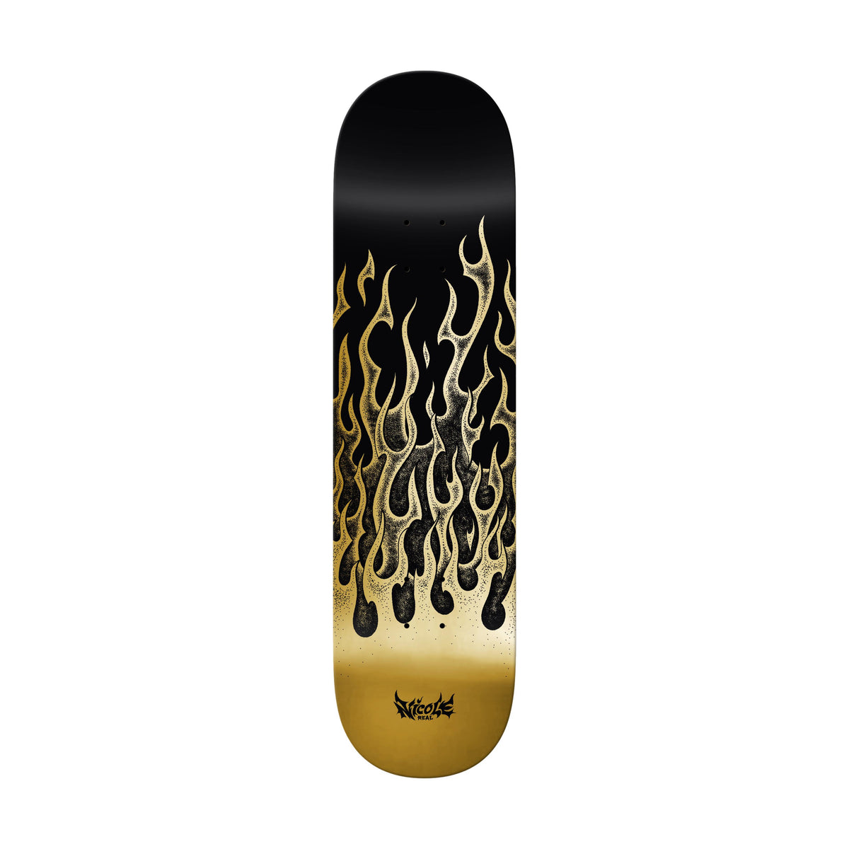 Real Nicole Flames Redux 8.25" Twin Nose Deck - Venue Skateboards