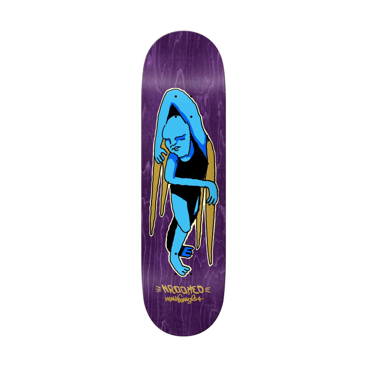 Krooked Gonz Lay Lying 9.0" Deck - Venue Skateboards