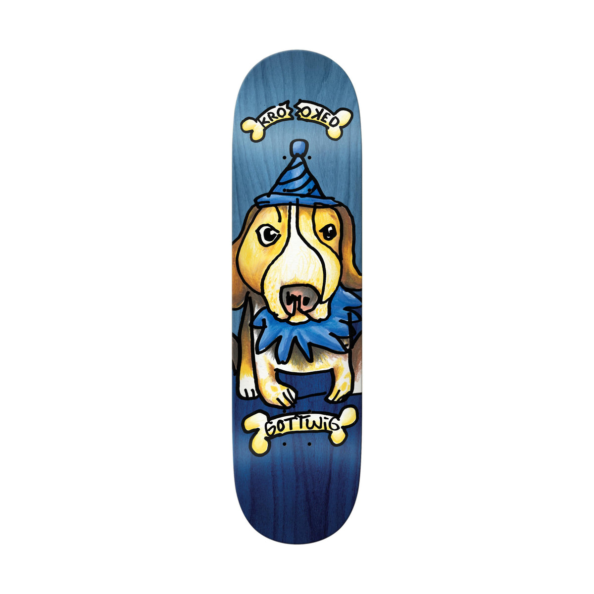 Krooked Gottwig Blueberry 8.25" Deck - Venue Skateboards