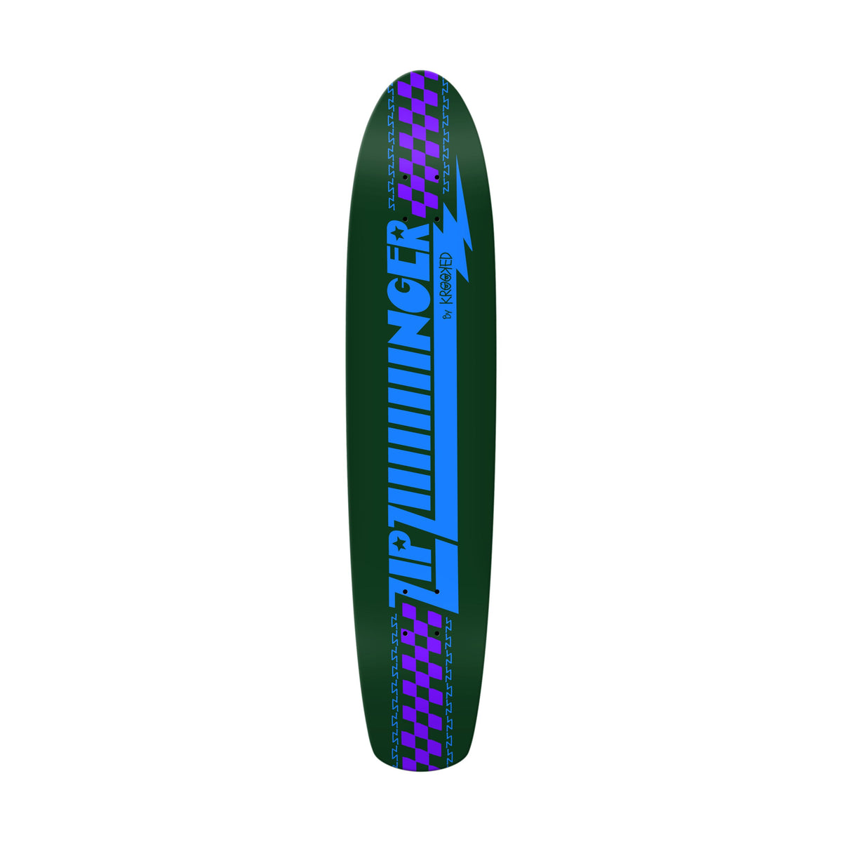 Krooked Team Zip Zingers 7.7" Deck - Venue Skateboards
