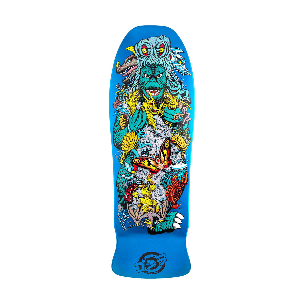 Santa Cruz x Godzilla Kaiju Roskopp Deck 10.125&quot; - Venue Skateboards