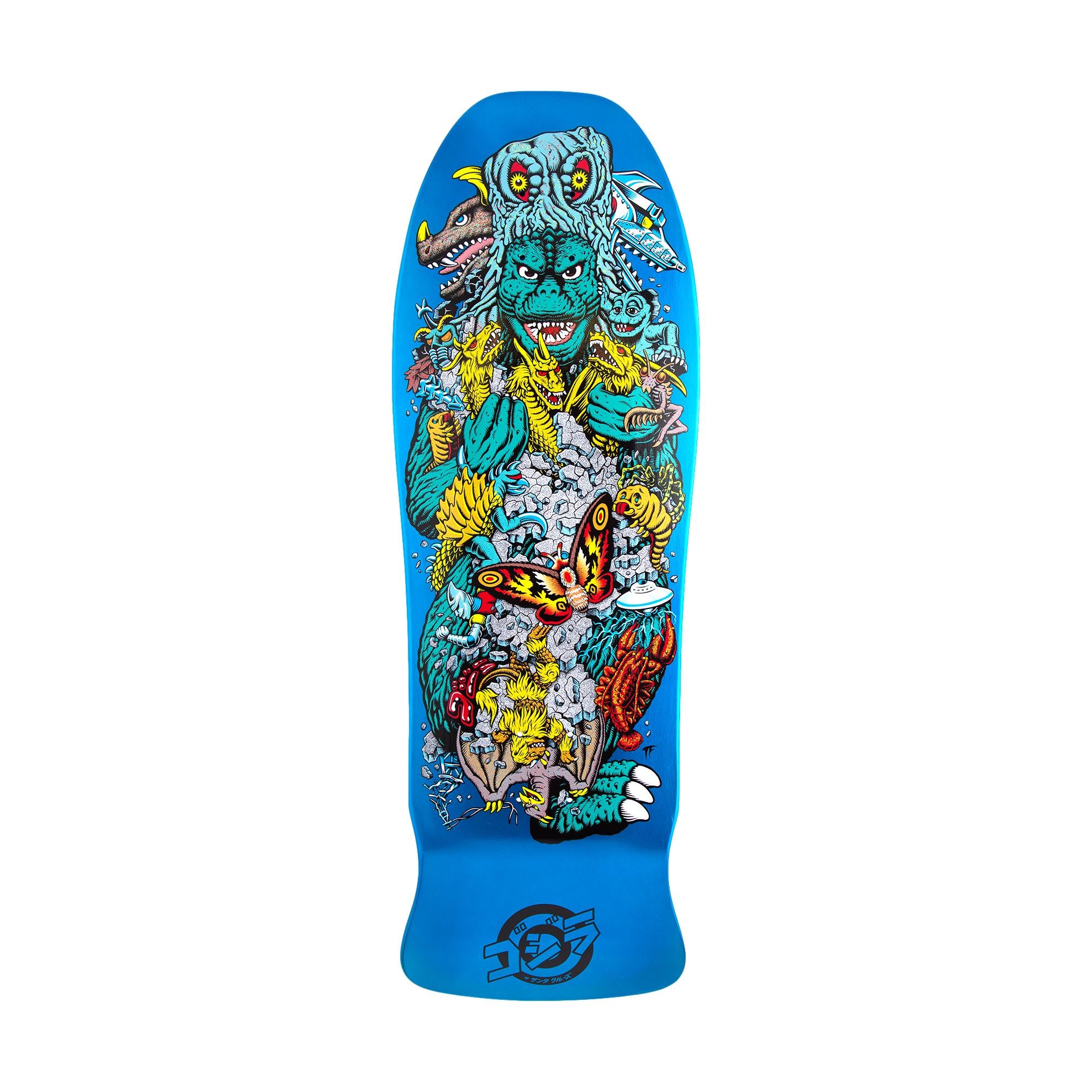 Santa Cruz x Godzilla Kaiju Roskopp Deck 10.125" - Venue Skateboards