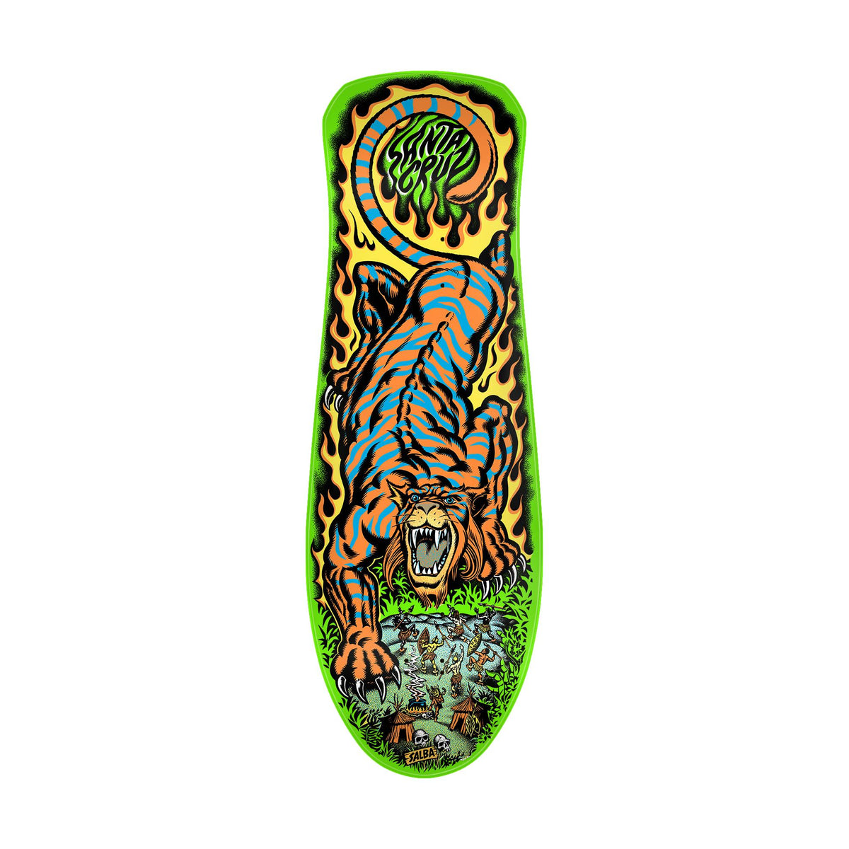 Santa Cruz Salba Tiger 10.3&quot; Reissue Deck - Venue Skateboards