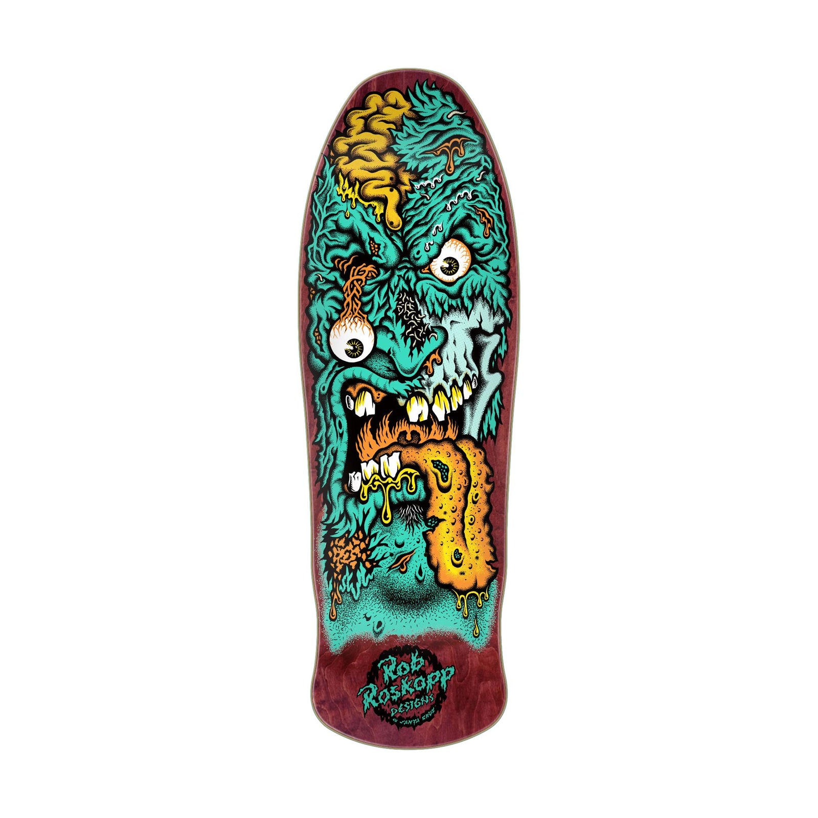 Santa Cruz Roskopp Face Two 9.9" Reissue Deck - Venue Skateboards
