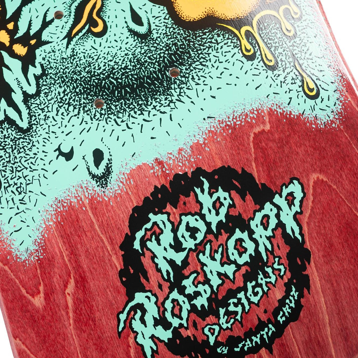 Santa Cruz Roskopp Face Two 9.9" Reissue Deck - Venue Skateboards