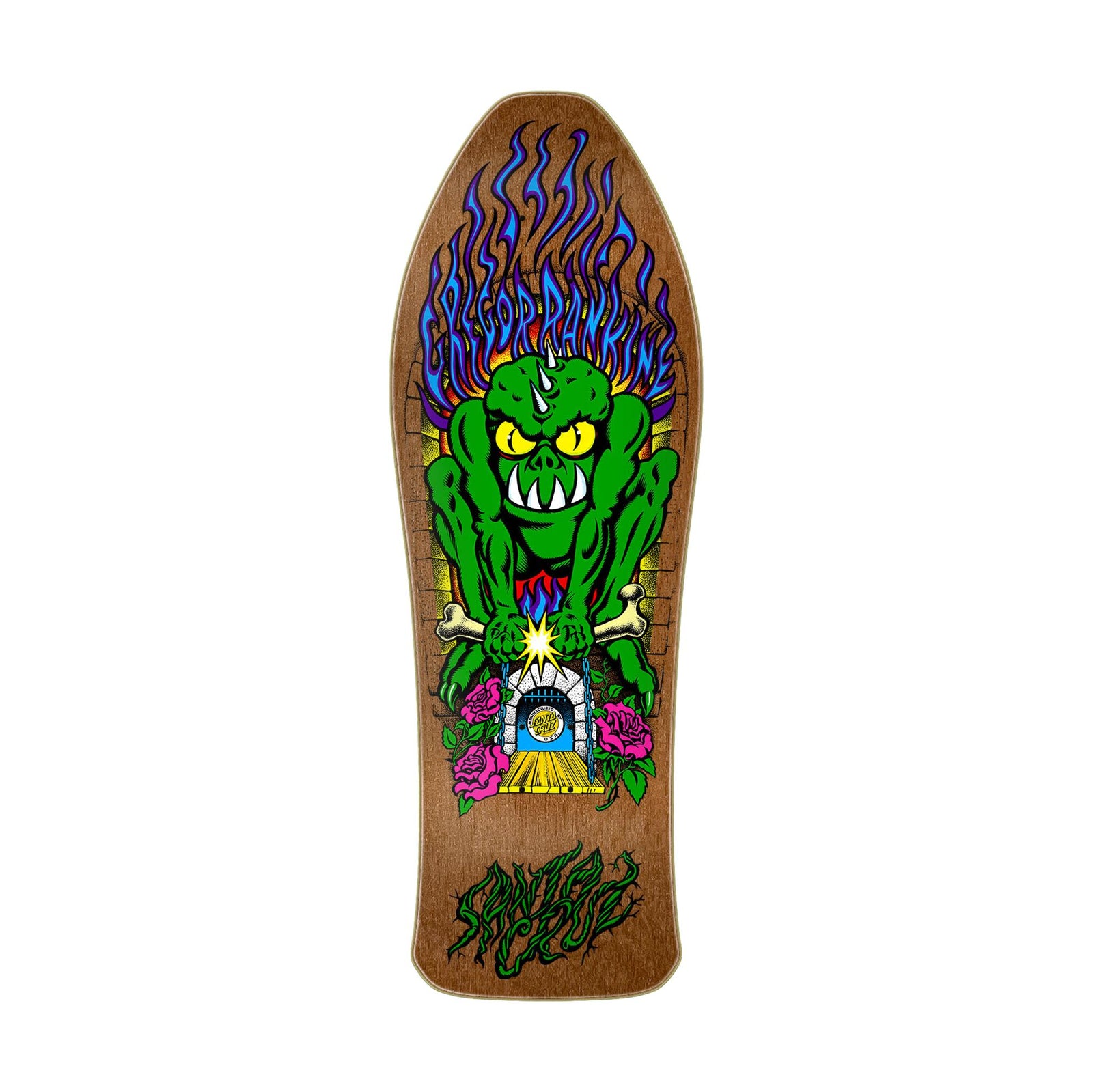 Santa Cruz Rankine Monster Reissue 10.39in x 30.46 in Deck - Venue Skateboards