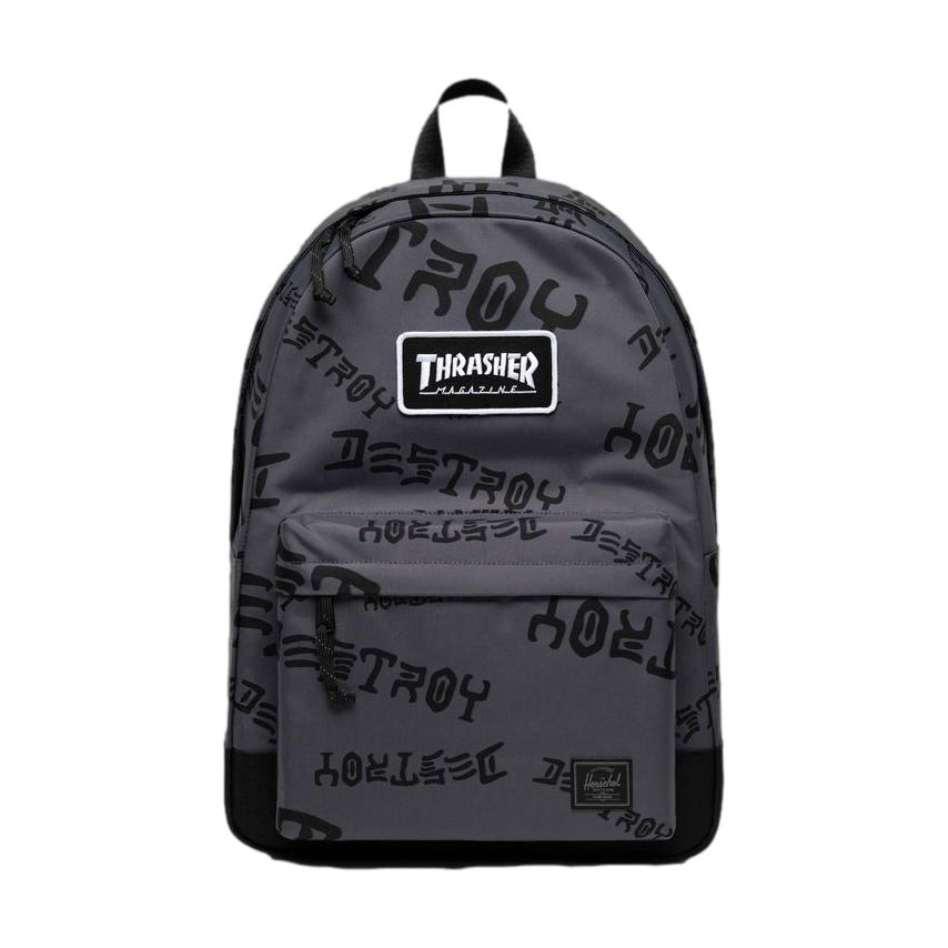 Herschel x Thrasher  Nylon Classic XL Backpack Black - Venue Skateboards