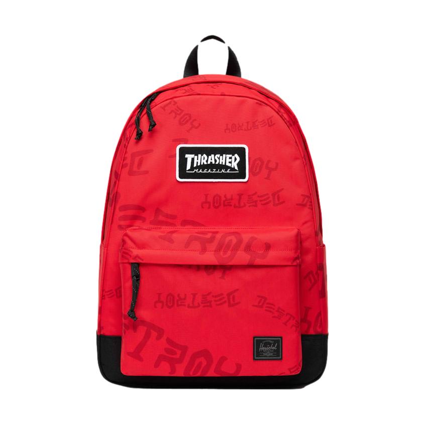Herschel x Thrasher Nylon Classic XL Backpack Racing Red