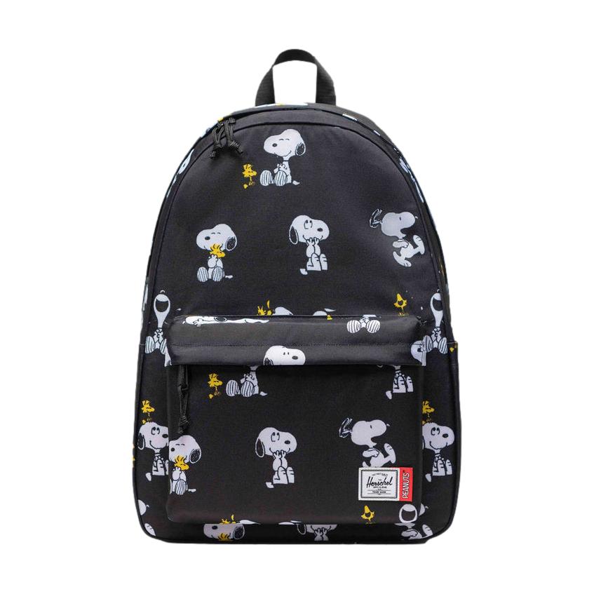Herschel x Peanuts Classic XL Backpack Snoopy & Woodstock Black - Venue Skateboards