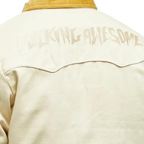 Fucking Awesome Western Work Jacket Cream - Venue Skateboards