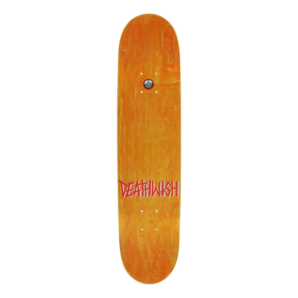 Deathwish Gang Logo Blk/Red 8.25" Deck  - Venue Skateboards