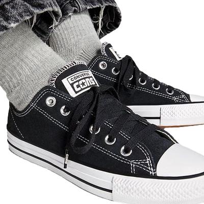 Converse CTAS Pro Ox Black/Black/White - Venue Skateboards