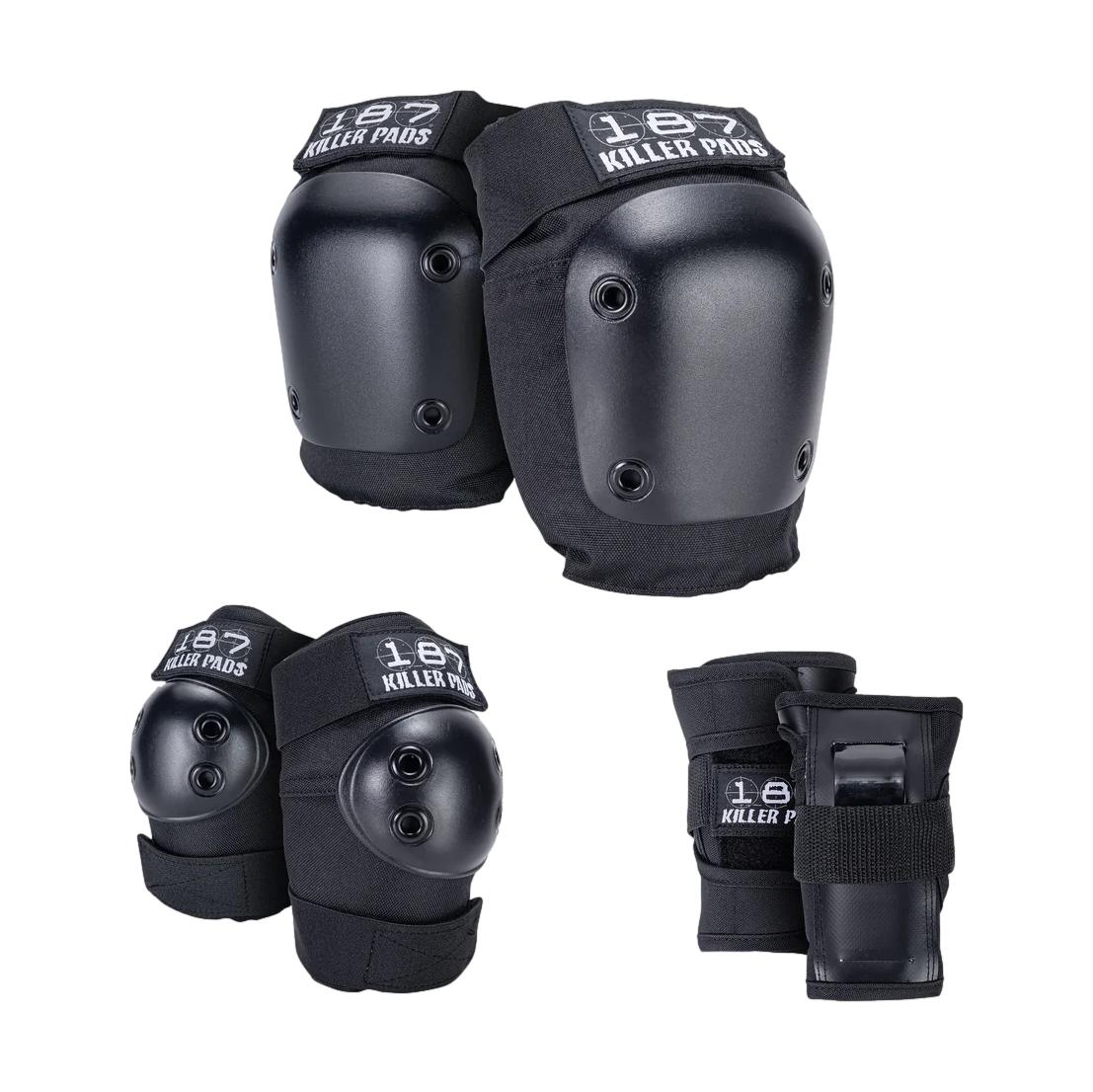 187 Pre-K Six Pack Pad Set Black - Venue Skateboards