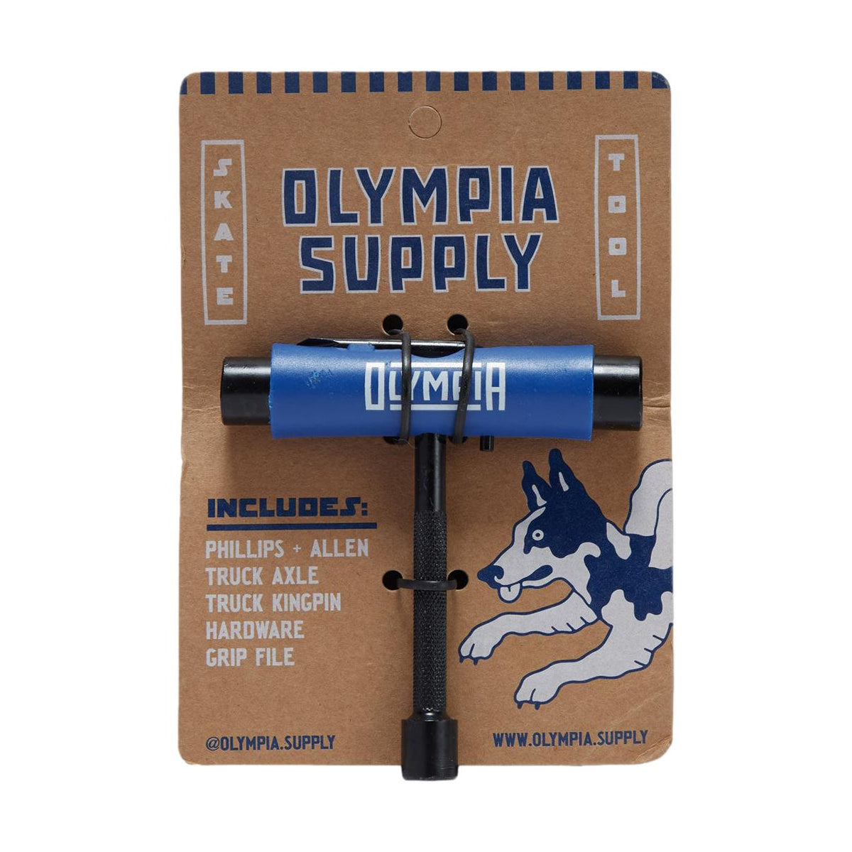 Olympia Supply Standard Skate Tool Blue  Venue Skateboards