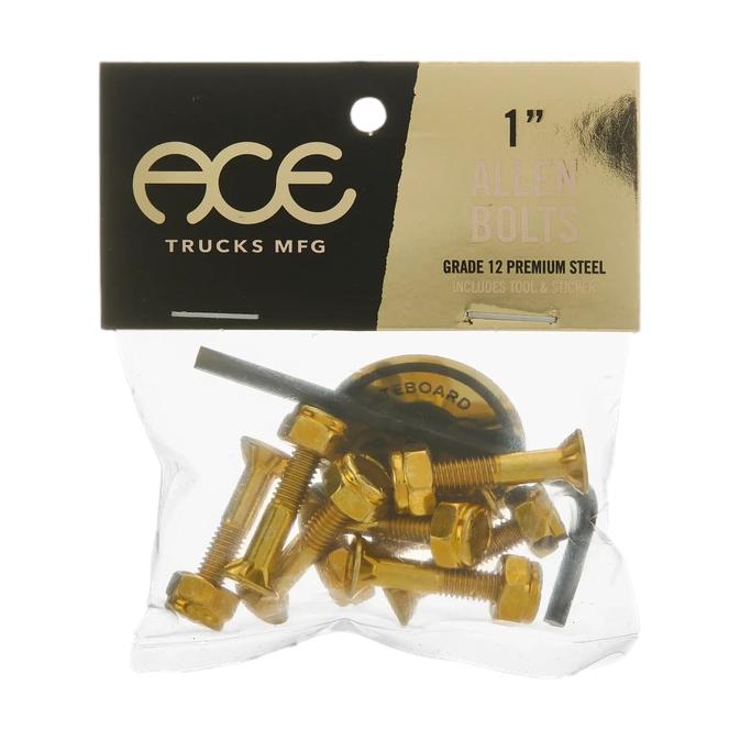 Ace 1" Allen Hardware Gold - Venue Skateboards