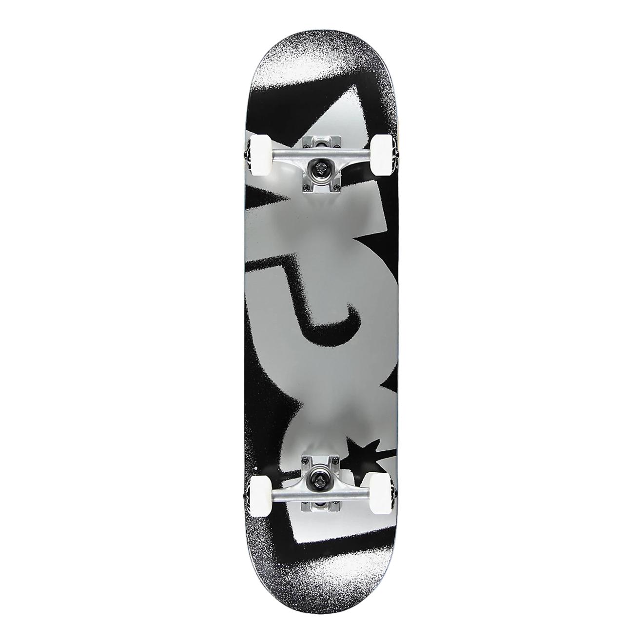 DGK OG Logo 7.75" Complete Black/Silver- Venue Skateboards